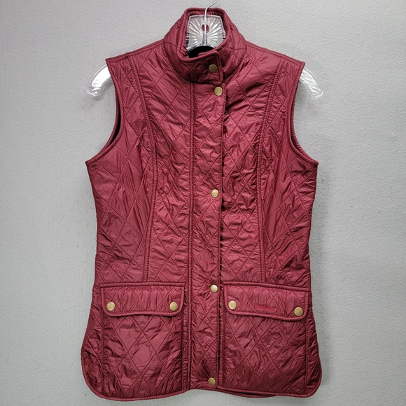 Barbour Jackets & Coats Barbour Womens Quilted Zip Up Vest Size 4